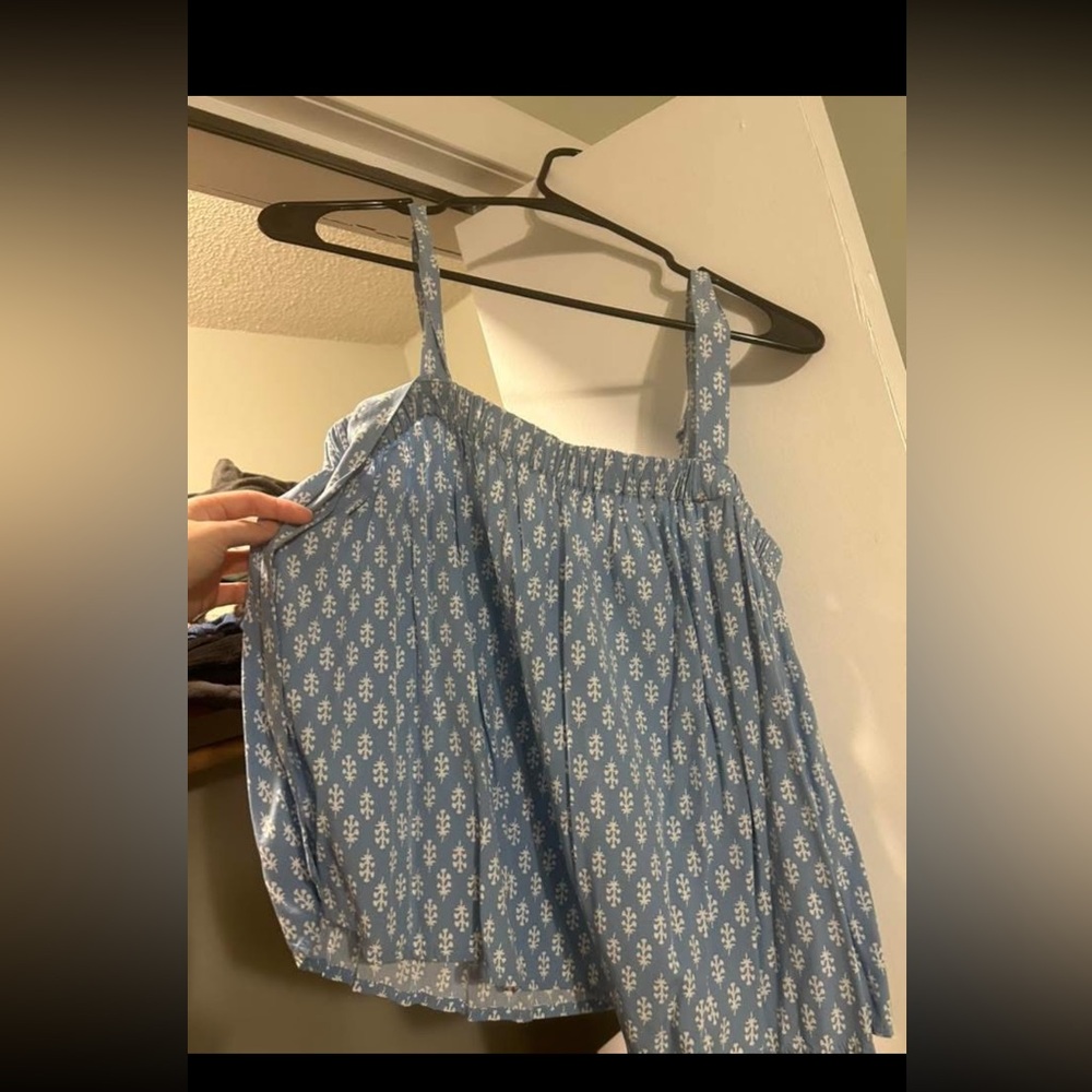 Blue Floral Sundress